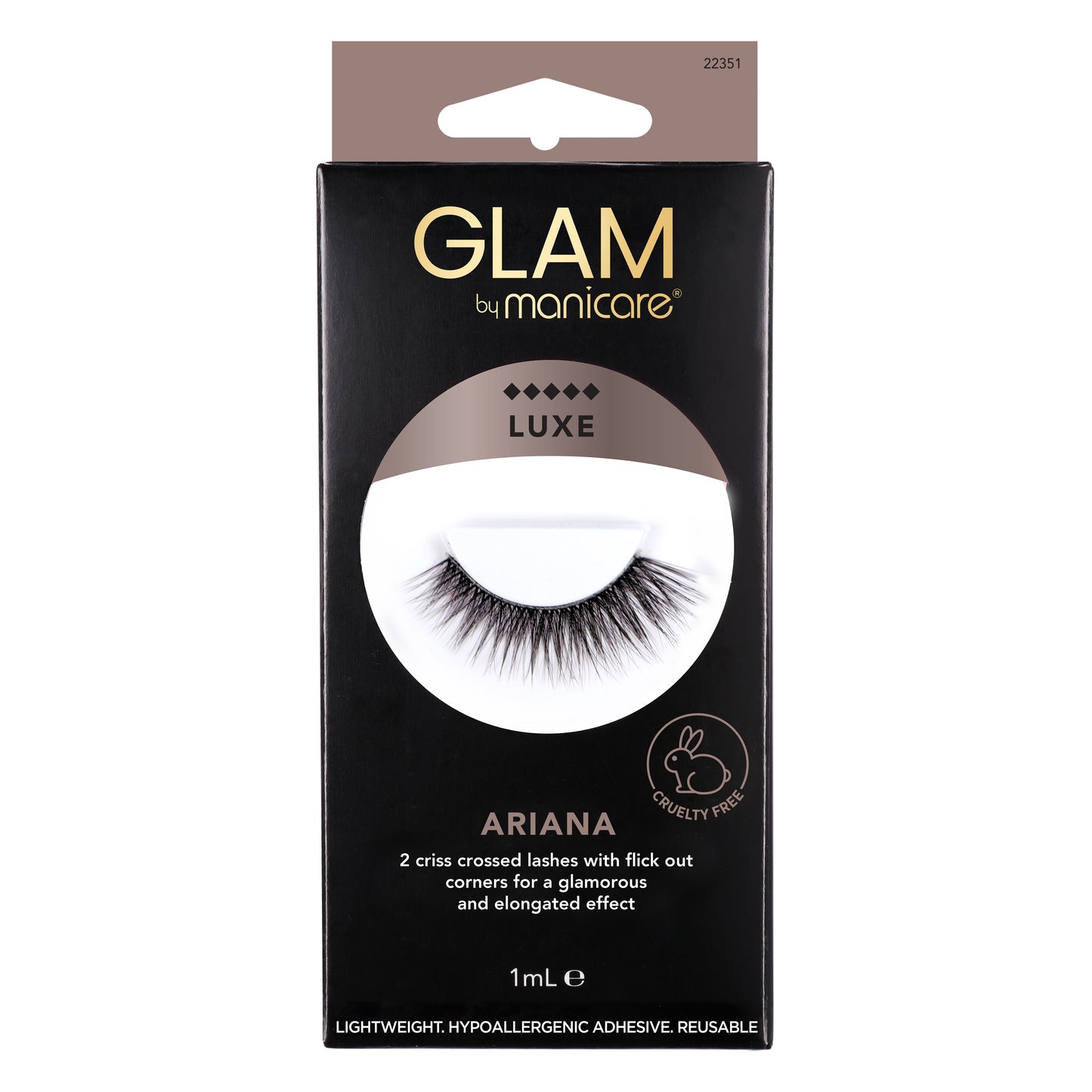Glam by Manicare Ariana Luxe Lashes