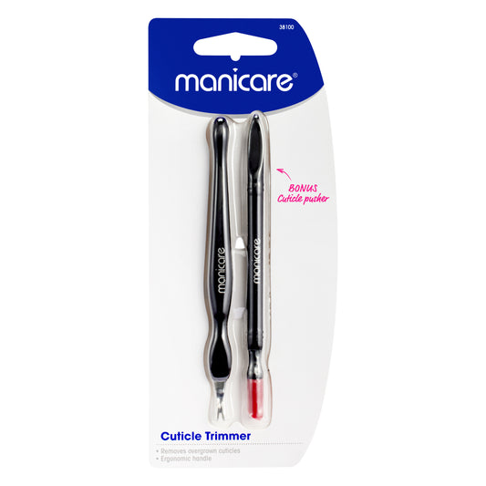 Manicare Cuticle Trimmer, With Bonus Pusher