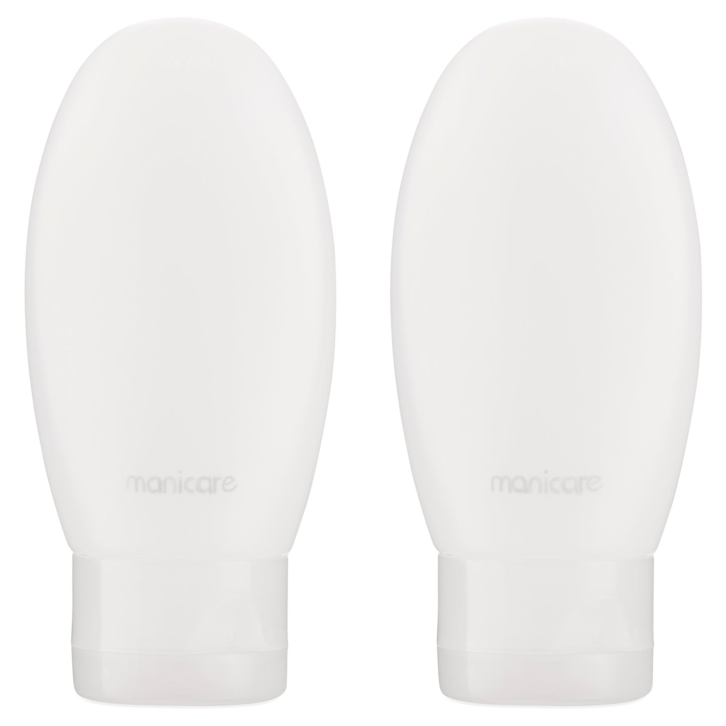 Manicare Travel Tubes, 2 Pack