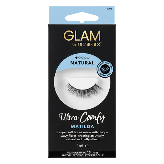 Glam Ultra Comfy Lashes Natural – Matilda