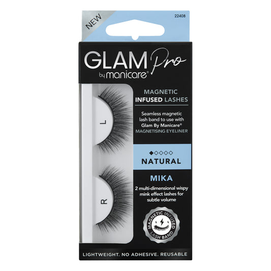 Glam by Manicare Pro Magnetic Infused Lashes Mika