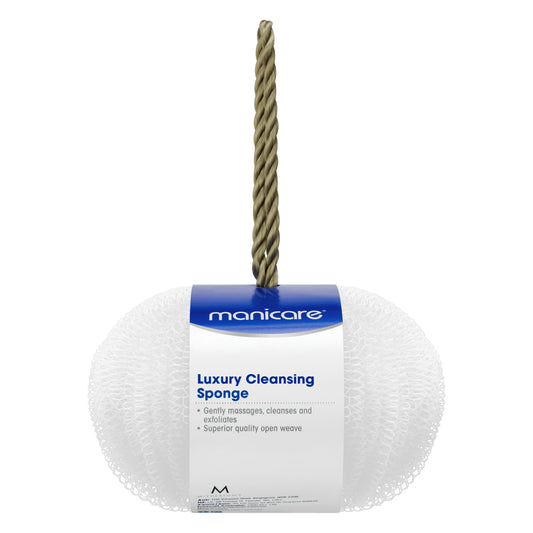Manicare Luxury Cleansing Sponge, White