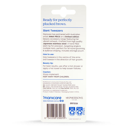 Manicare Fashion Tweezers Slant Tip