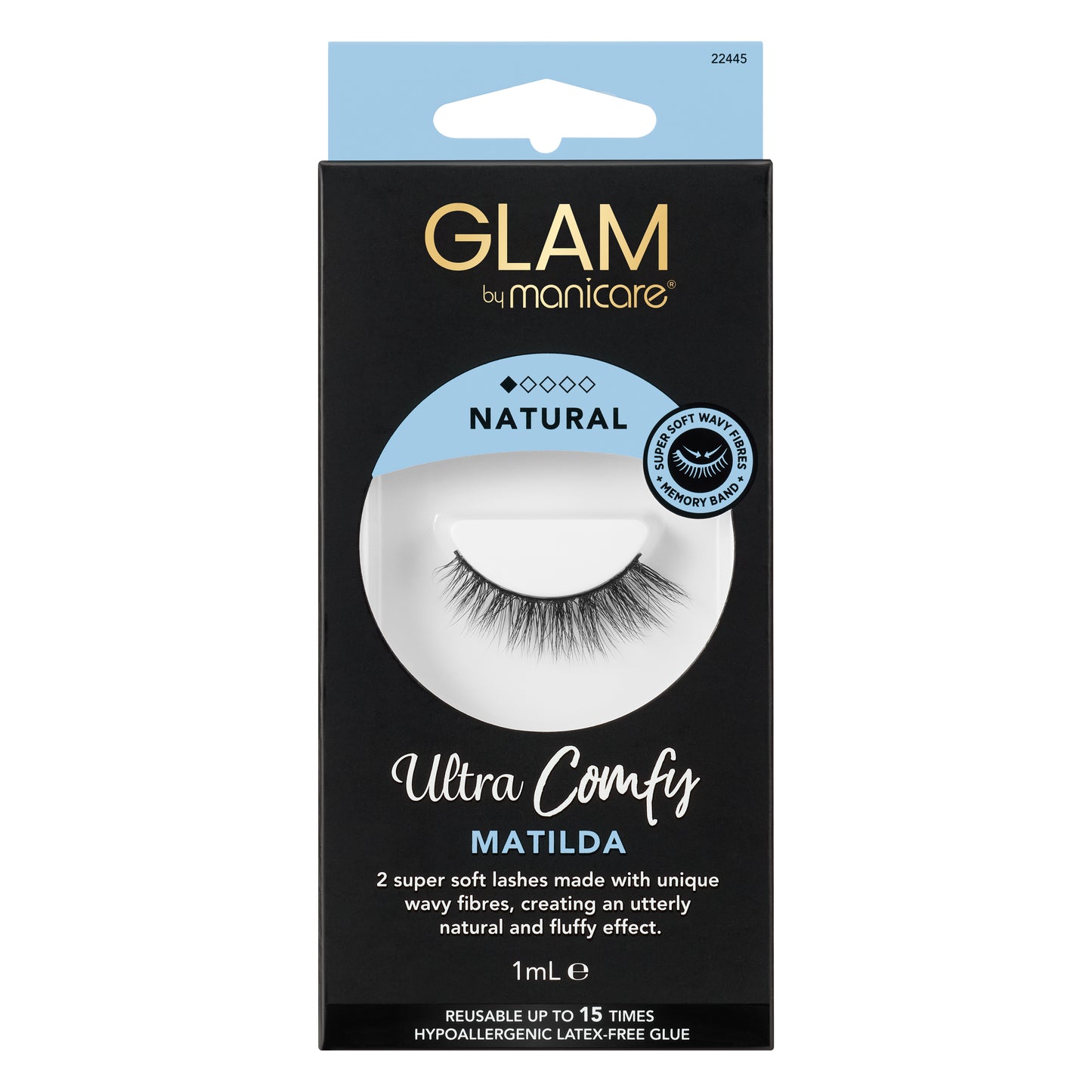 Glam Ultra Comfy Lashes Natural – Matilda