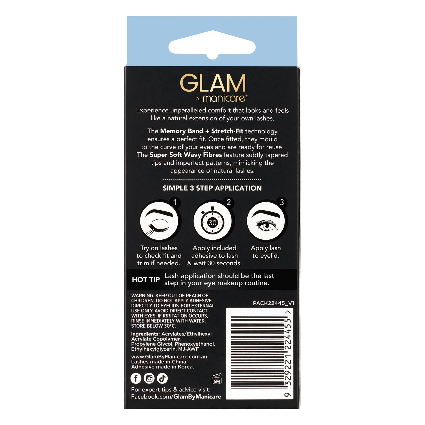 Glam Ultra Comfy Lashes Natural – Matilda