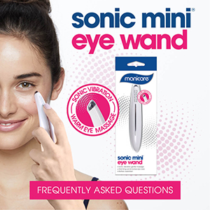 Manicare Sonic Mini Eye Wand Frequently Asked Questions